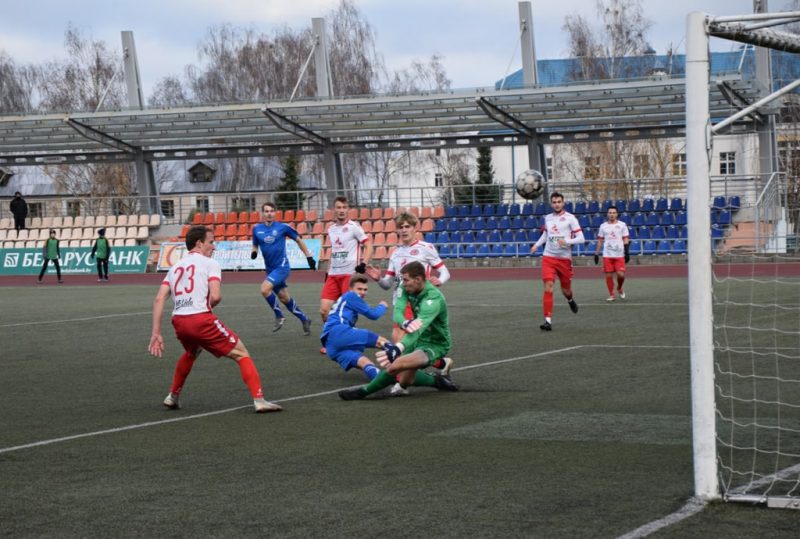 Футбольный клуб «Лида» в заключительном матче чемпионата страны в первой лиге сыграл вничью