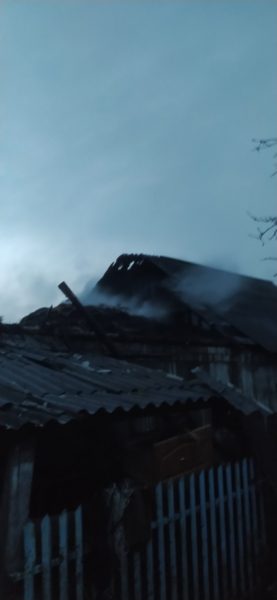 Хозяйственная постройка горела в Лидском районе