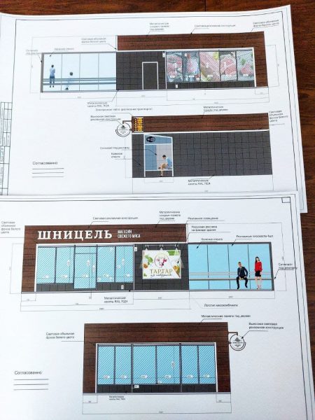 Торговый Дом «Шакотис» строит в Лиде три современных торговых павильона с остановкой