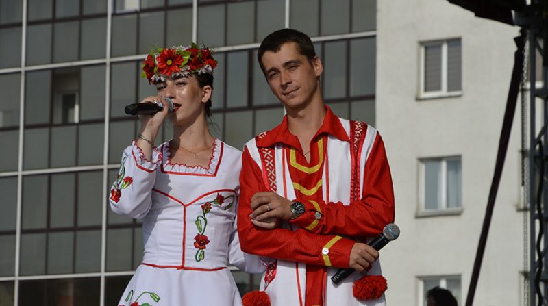 В Гродно прошел фестиваль молодежного творчества «Огонь молодежных талантов».